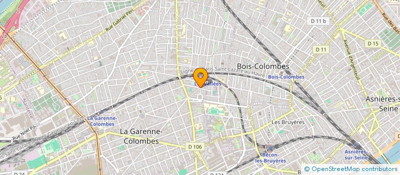 localisation de l'entreprise MONSIEUR THIBAULT LEPEUVE à LA GARENNE-COLOMBES