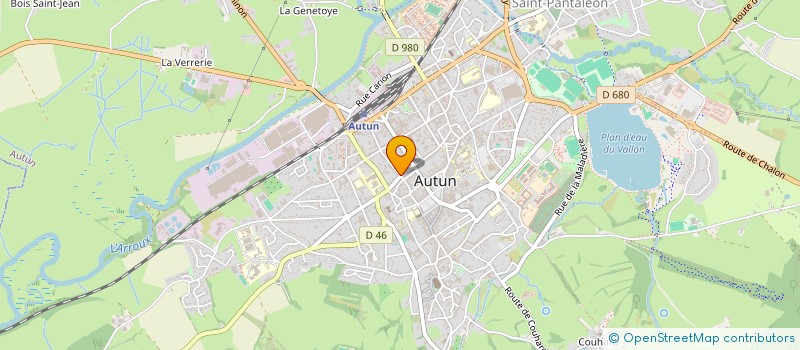 localisation de l'entreprise MONSIEUR THIBAULT LEPRETRE  AUTUN