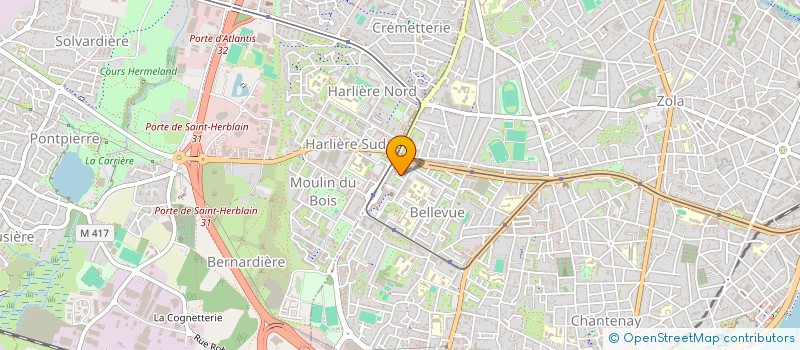 localisation de l'entreprise MONSIEUR THIBAULT LESAGE à NANTES
