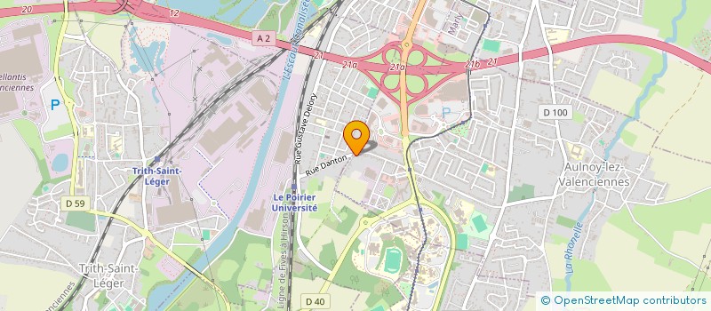 localisation de l'entreprise MONSIEUR THIBAULT LETE  AULNOY-LEZ-VALENCIENNES