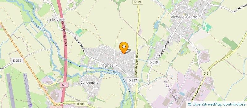 localisation de l'entreprise MONSIEUR THIBAULT LOMBAERTS  FRAGNES-LA LOYERE