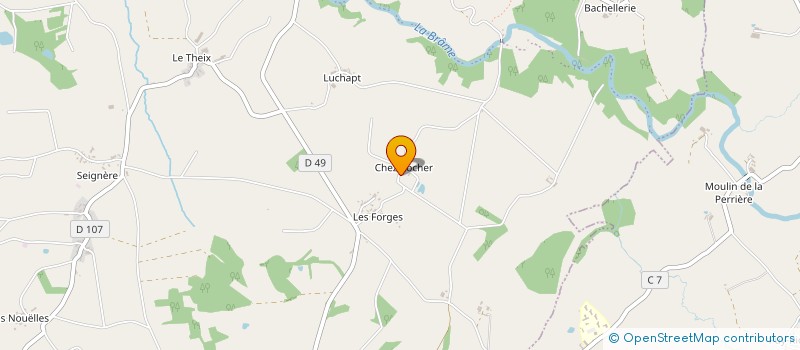 localisation de l'entreprise MONSIEUR THIBAULT MAGNON  VAL-D'OIRE-ET-GARTEMPE