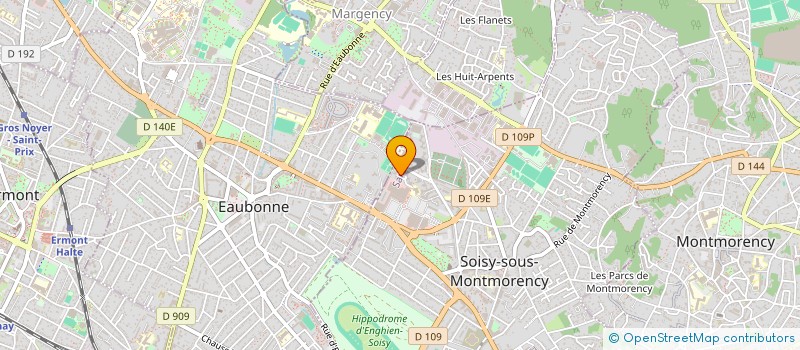 localisation de l'entreprise MONSIEUR THIBAULT MAHEU  SOISY SS MONTMORENCY