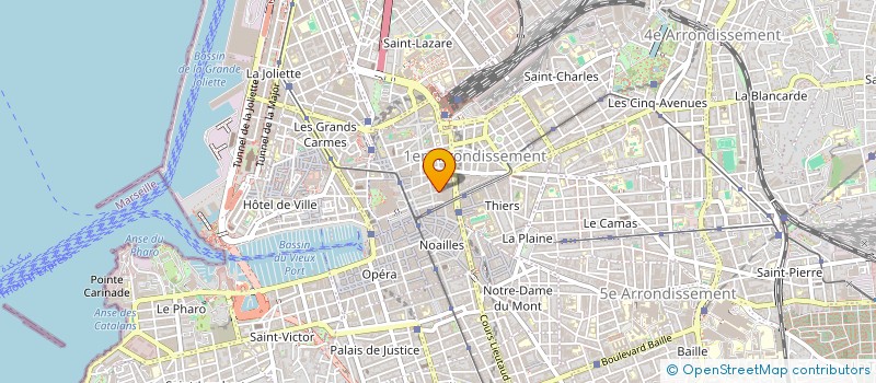 localisation de l'entreprise MONSIEUR THIBAULT MAILLART à MARSEILLE