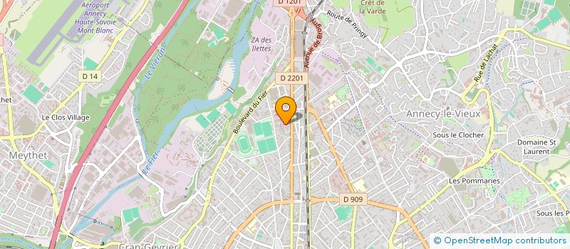 localisation de l'entreprise MONSIEUR THIBAULT MAILLET à ANNECY