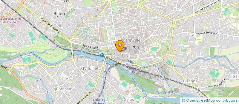 localisation de l'entreprise MONSIEUR THIBAULT MAIO à PAU