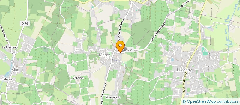 localisation de l'entreprise MONSIEUR THIBAULT MAMET  MARCY