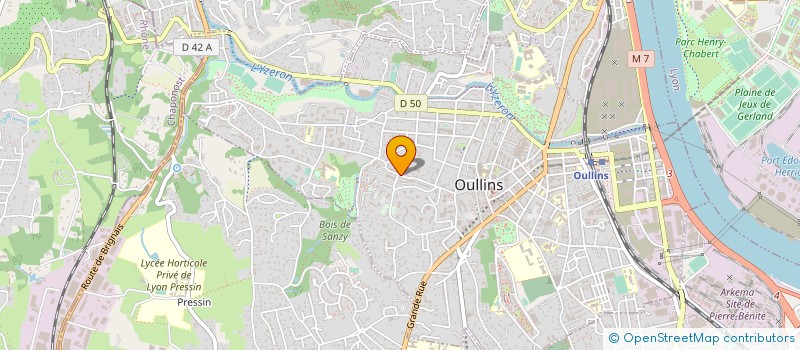 localisation de l'entreprise MONSIEUR THIBAULT MANDRAN à OULLINS-PIERRE-BENITE