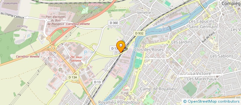 localisation de l'entreprise MONSIEUR THIBAULT MANSARD  VENETTE