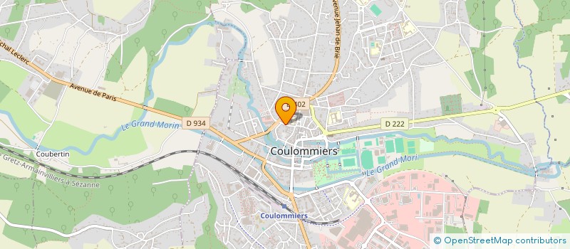 localisation de l'entreprise MONSIEUR THIBAULT MARCHAL à COULOMMIERS