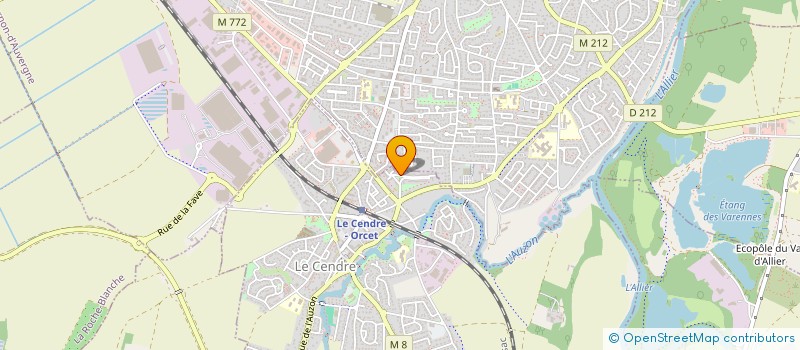 localisation de l'entreprise MONSIEUR THIBAULT MAREZ  LE CENDRE