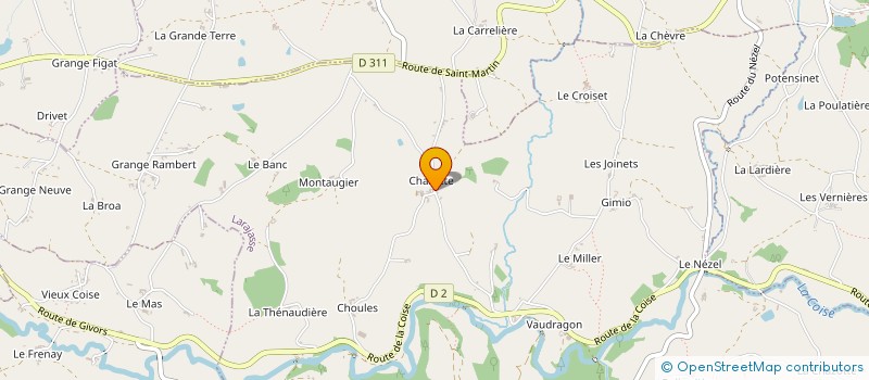 localisation de l'entreprise MONSIEUR THIBAULT MARTINET  LARAJASSE