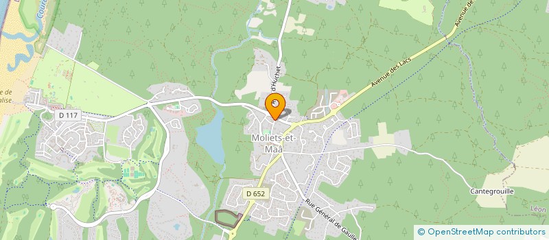 localisation de l'entreprise MONSIEUR THIBAULT MATHA  MOLIETS-ET-MAA