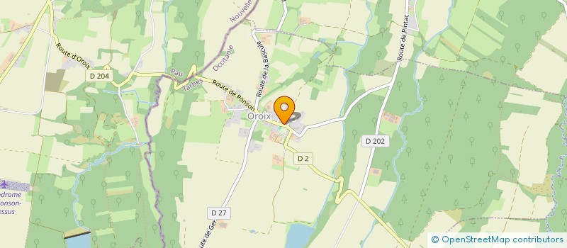 localisation de l'entreprise MONSIEUR THIBAULT MENEGUZ  OROIX