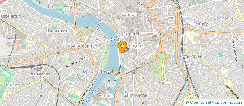 localisation de l'entreprise MONSIEUR THIBAULT MERLE  TOULOUSE