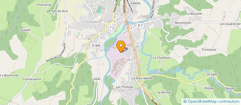 localisation de l'entreprise MONSIEUR THIBAULT MESLIN à COURPIERE