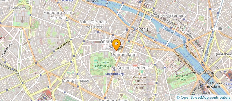 localisation de l'entreprise MONSIEUR THIBAULT MICHELIN  PARIS