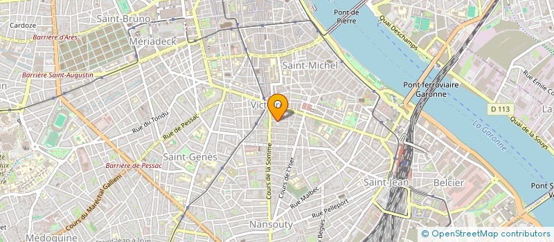 localisation de l'entreprise MONSIEUR THIBAULT MINVIELLE  BORDEAUX