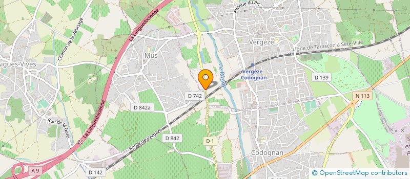 localisation de l'entreprise MONSIEUR THIBAULT MOLERO  MUS