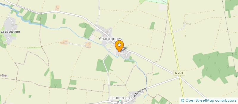 localisation de l'entreprise MONSIEUR THIBAULT MONTAGNAC  CHARTRONGES