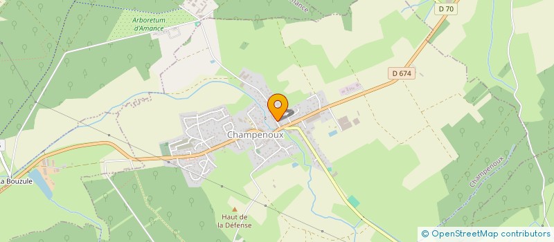 localisation de l'entreprise MONSIEUR THIBAULT MOREL  CHAMPENOUX