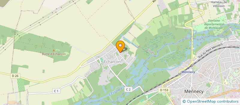 localisation de l'entreprise MONSIEUR THIBAULT MORISSET  ECHARCON