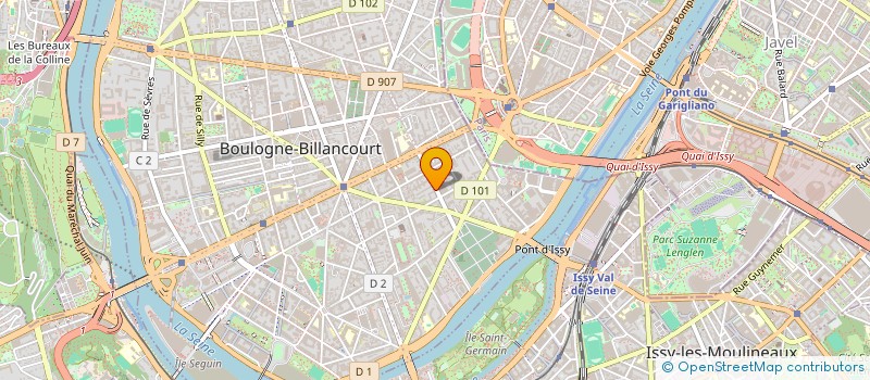 localisation de l'entreprise MONSIEUR THIBAULT NARDIN à BOULOGNE-BILLANCOURT