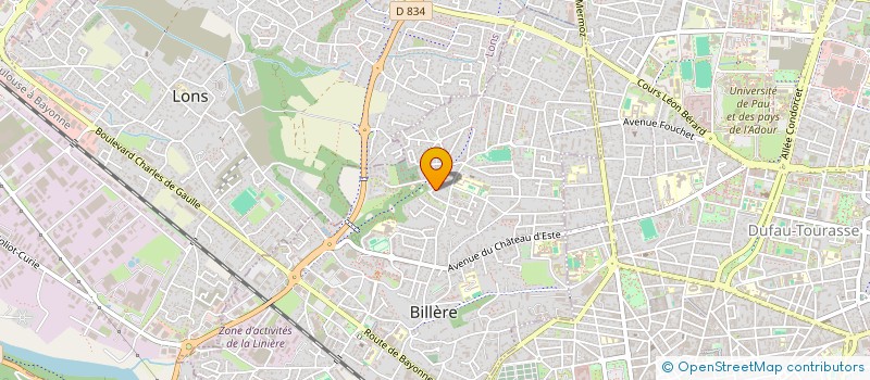 localisation de l'entreprise MONSIEUR THIBAULT NAUDE à BILLERE