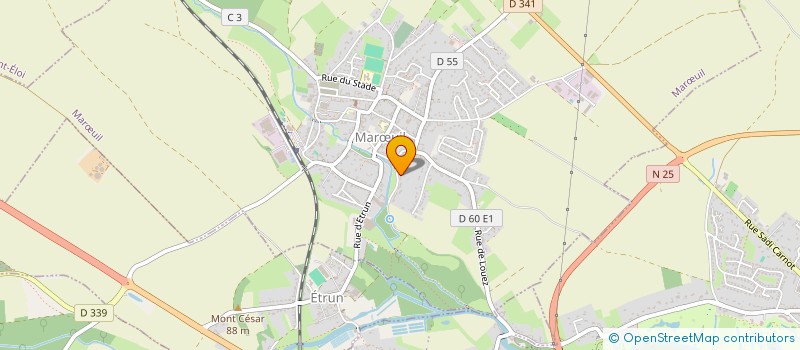 localisation de l'entreprise MONSIEUR THIBAULT NOURRY  MARUIL