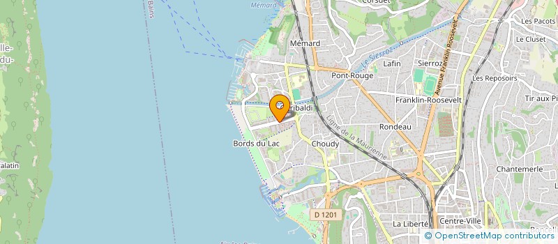 localisation de l'entreprise MONSIEUR THIBAULT NOYER à AIX-LES-BAINS