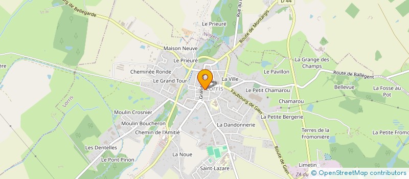 localisation de l'entreprise MONSIEUR THIBAULT OVAGUIMIAN à LORRIS