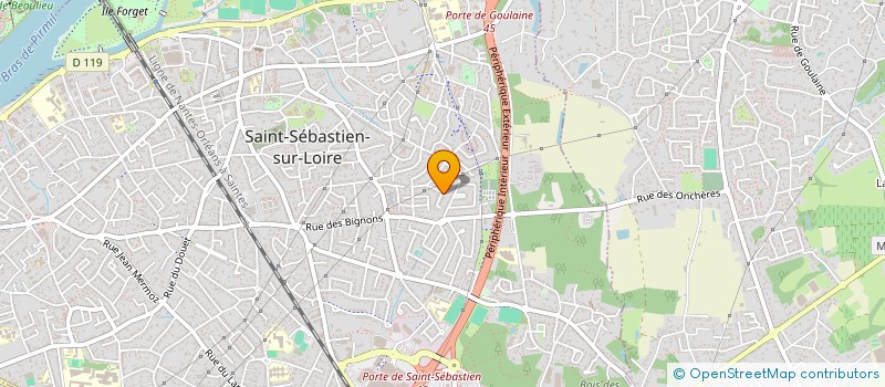 localisation de l'entreprise MONSIEUR THIBAULT PASQUIER  SAINT-SEBASTIEN-SUR-LOIRE