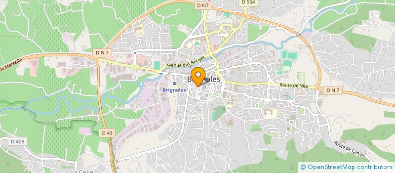localisation de l'entreprise MONSIEUR THIBAULT PERNIN à BRIGNOLES