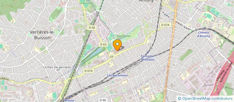 localisation de l'entreprise MONSIEUR THIBAULT PESSELIER à ANTONY