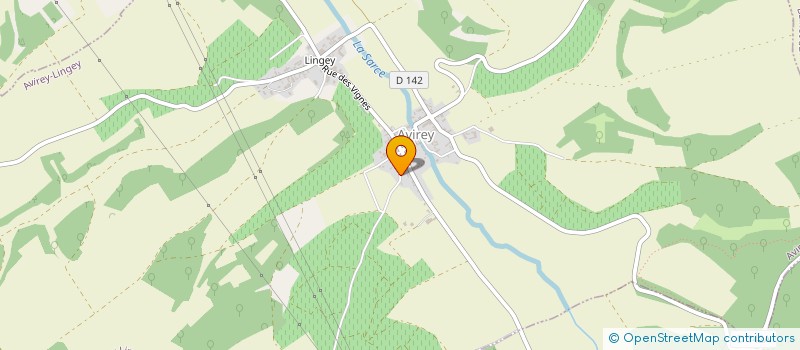 localisation de l'entreprise MONSIEUR THIBAULT PICARDET  AVIREY-LINGEY