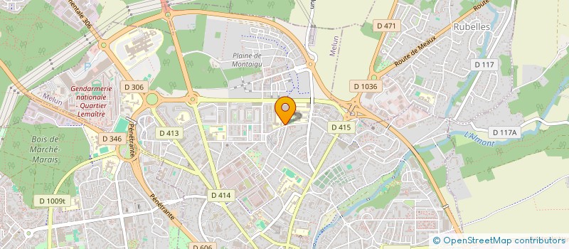 localisation de l'entreprise MONSIEUR THIBAULT PITRE  MELUN