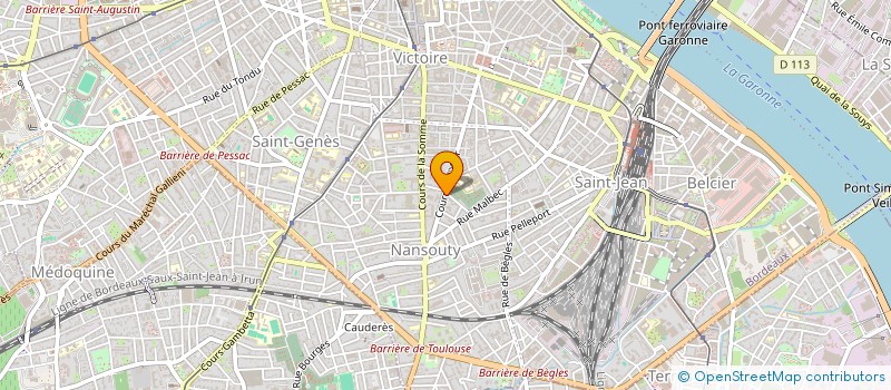 localisation de l'entreprise MONSIEUR THIBAULT POELVILAIN  BORDEAUX