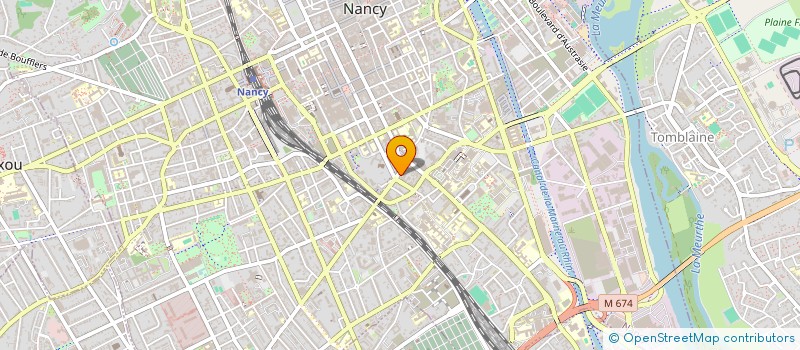 localisation de l'entreprise MONSIEUR THIBAULT PONNELLE  NANCY