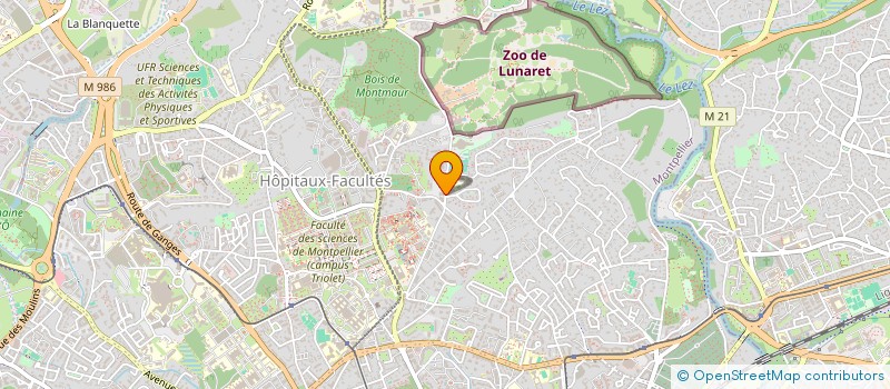 localisation de l'entreprise MONSIEUR THIBAULT POUPLARD à MONTPELLIER