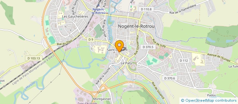 localisation de l'entreprise MONSIEUR THIBAULT PRENANT à NOGENT-LE-ROTROU