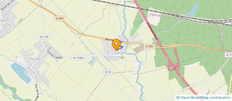 localisation de l'entreprise MONSIEUR THIBAULT QUENOT  GILLY-LES-CITEAUX