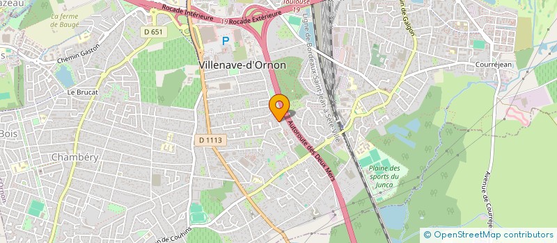 localisation de l'entreprise MONSIEUR THIBAULT QUINTANE à VILLENAVE-D'ORNON