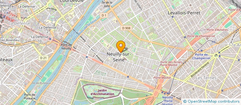 localisation de l'entreprise MONSIEUR THIBAULT QUIQUET  NEUILLY-SUR-SEINE