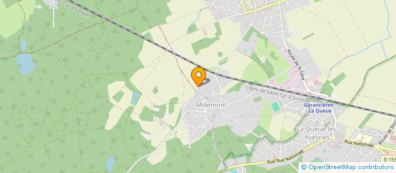 localisation de l'entreprise MONSIEUR THIBAULT RABBE  GARANCIERES