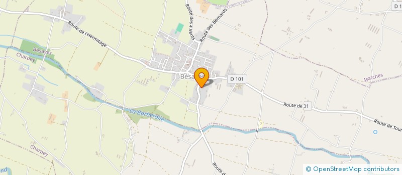 localisation de l'entreprise MONSIEUR THIBAULT RAILLON  BESAYES