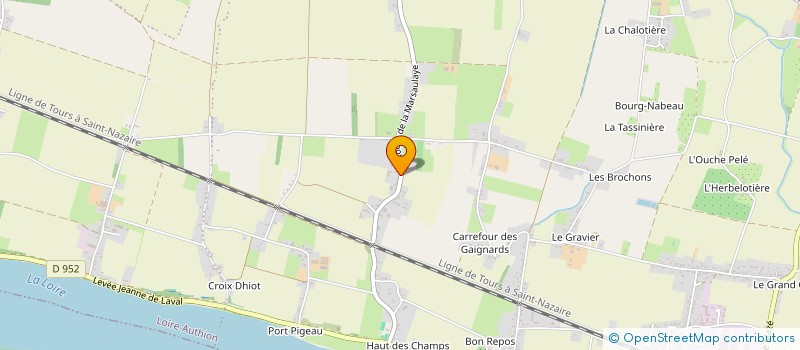 localisation de l'entreprise MONSIEUR THIBAULT RAPHAEL DRON  LOIRE-AUTHION