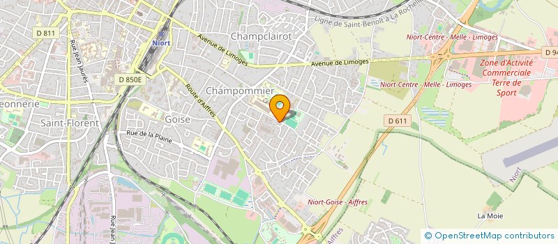 localisation de l'entreprise MONSIEUR THIBAULT REAUD à NIORT