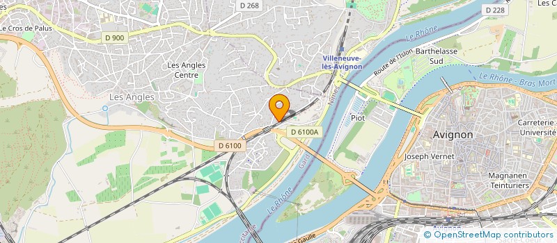 localisation de l'entreprise MONSIEUR THIBAULT RECHER  LES ANGLES