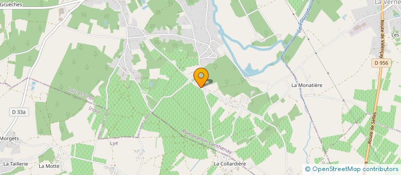 localisation de l'entreprise MONSIEUR THIBAULT REMAUD  MEUSNES