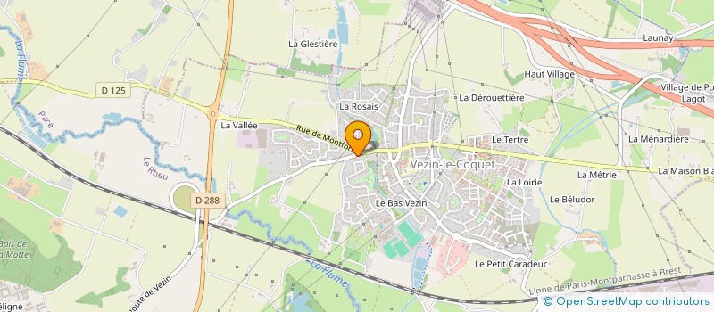 localisation de l'entreprise MONSIEUR THIBAULT REMENIERAS  VEZIN-LE-COQUET